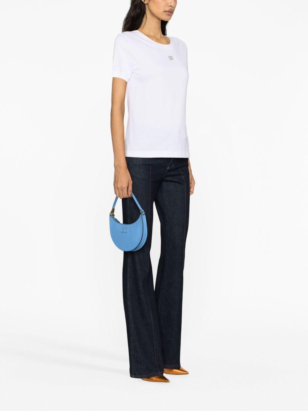 crystal-embellished T-shirt Product Image