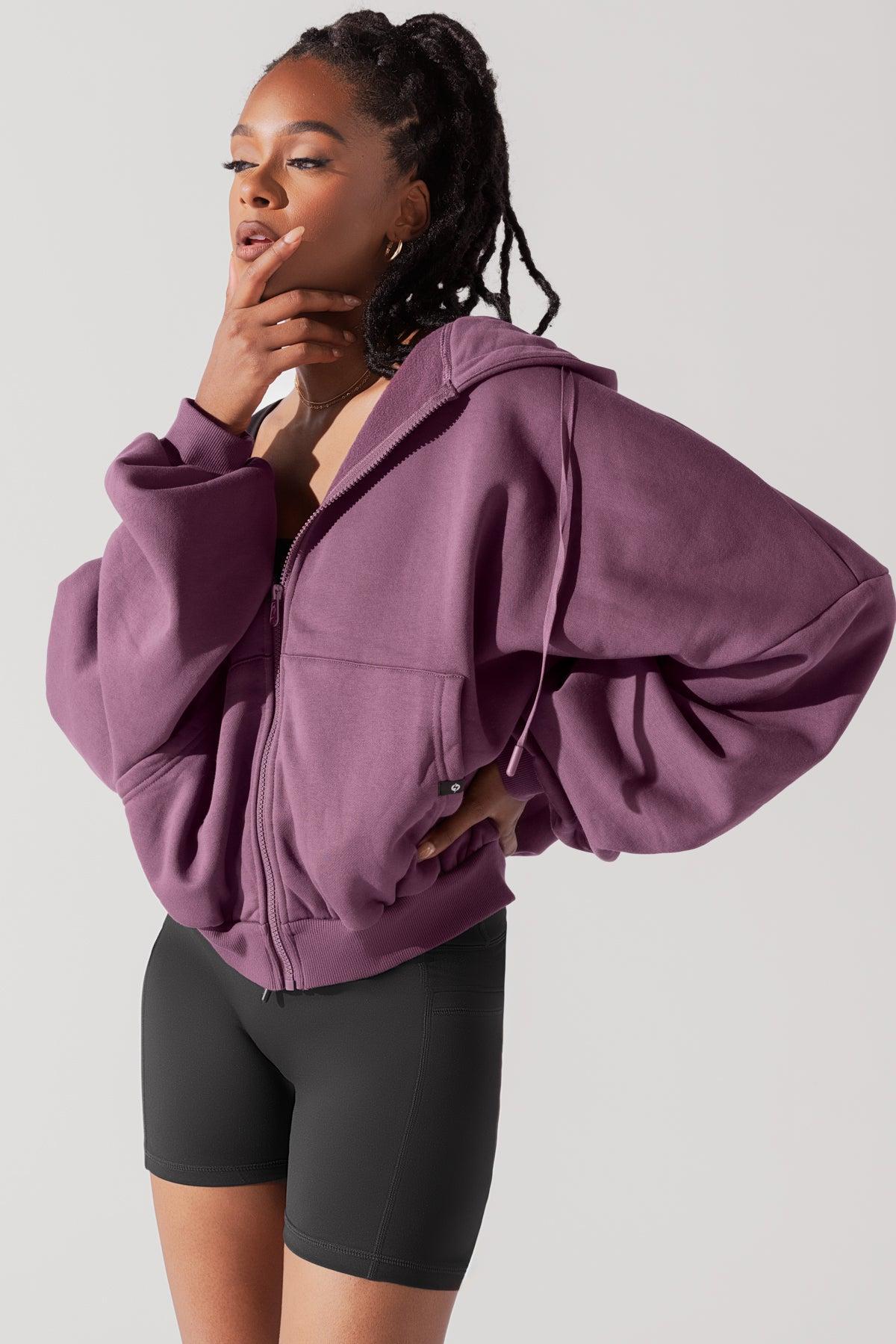 Zip Cloud Hoodie - Pistachio Product Image