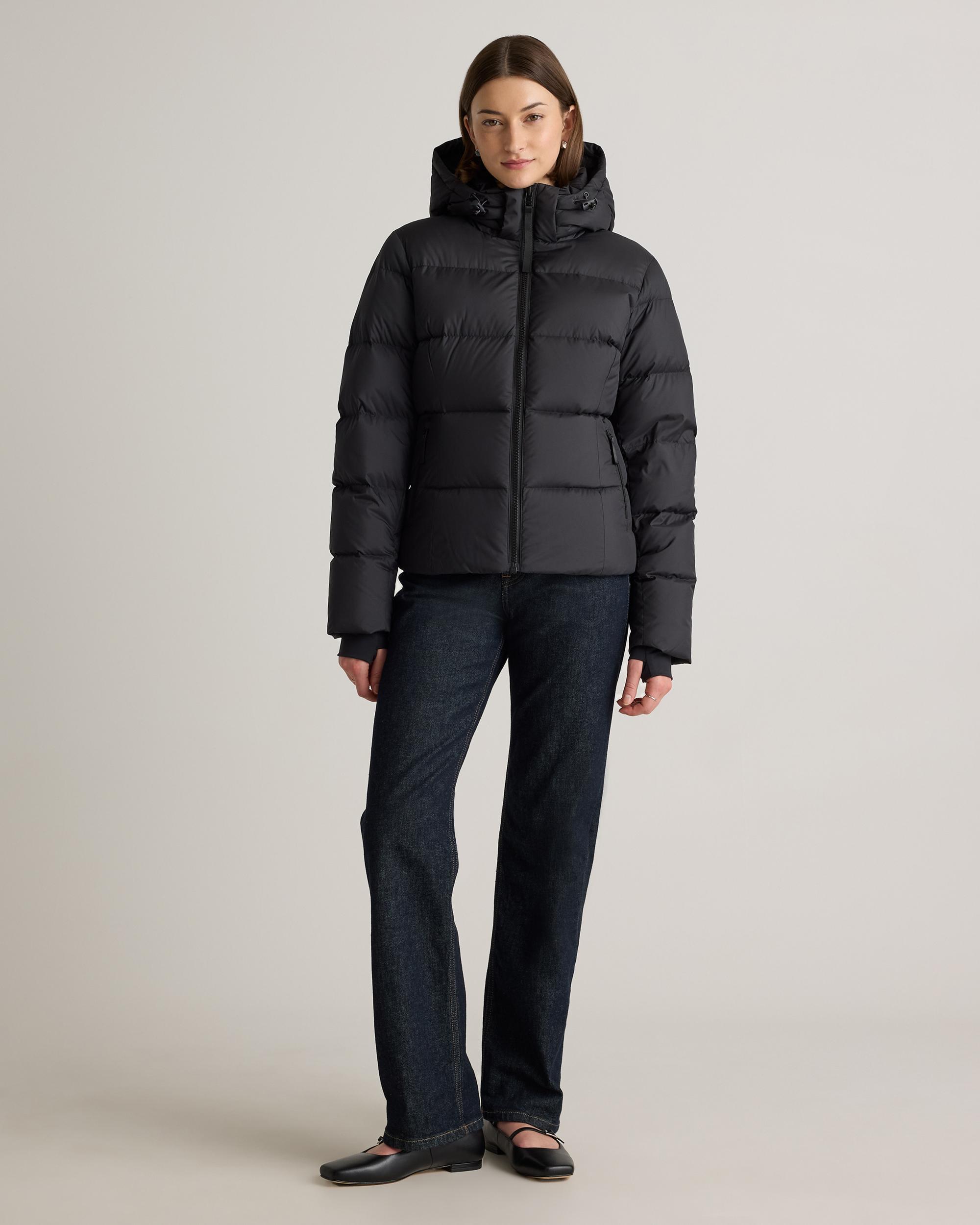 Quince | Women's Responsible Down Cinch Waist Puffer Jacket Recycled Polyester Product Image