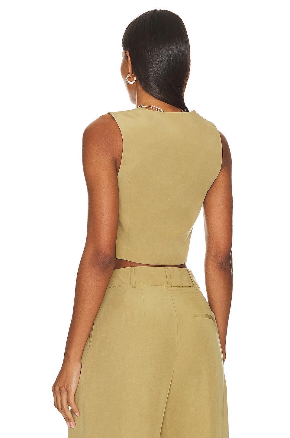 Deri Lyn Waistcoat ALLSAINTS Product Image