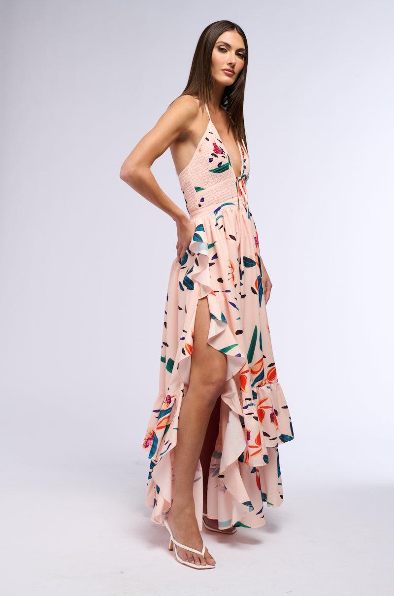 PARADISE FLORAL MAXI DRESS Product Image