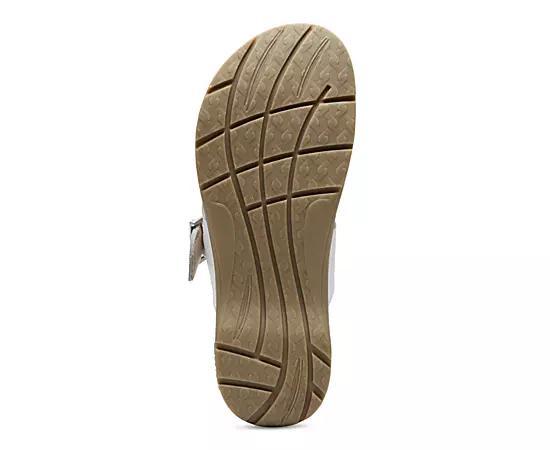 Eastland Tahiti II Women's Leather Thong Sandals, Size: 7, White Product Image