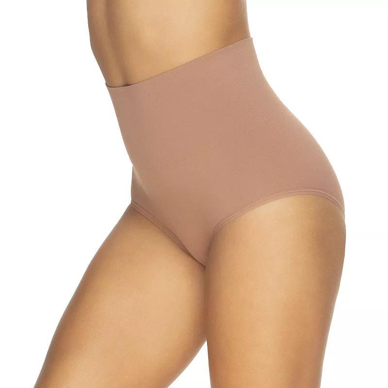 Women's Jezebel Fusion Waist Light Control Shaping Brief Panty 2983P1, Size: Large, Black Blk Product Image