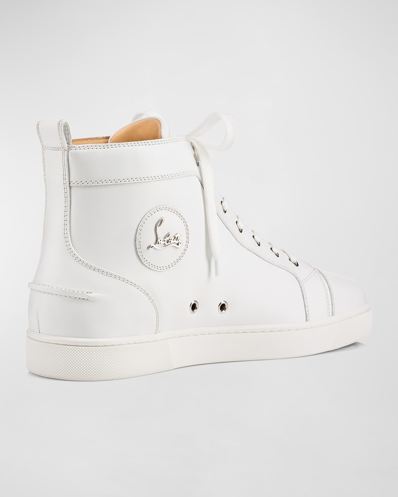 Mens Louis Leather High-Top Sneakers Product Image