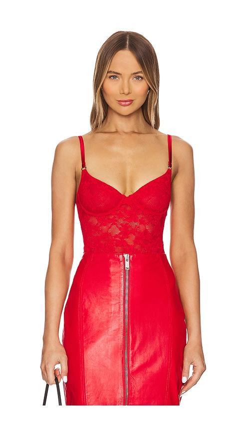 Le Stretch Lace Bodysuit fleur du mal Product Image