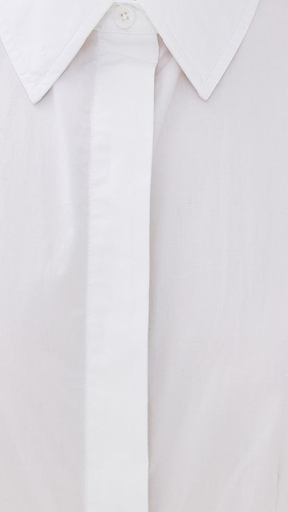 Good American Poplin Fitted Tank Bodysuit | Shopbop Product Image
