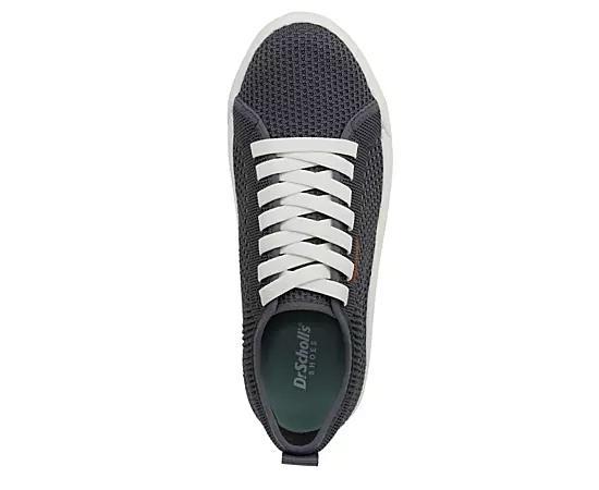 Dr. Scholl's Time Off Knit Women's Platform Sneakers, Size: 9, White Product Image