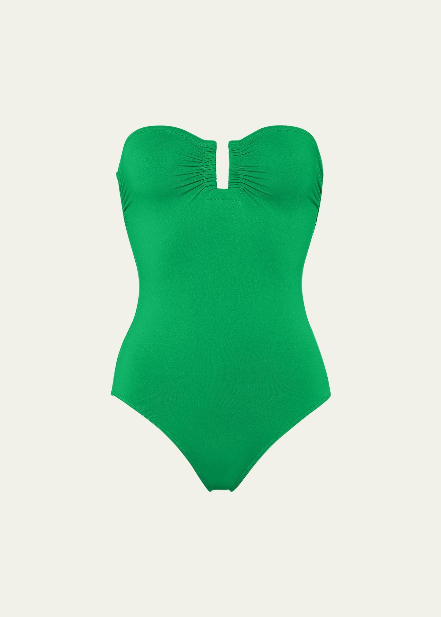 Cassiopee Strapless U-Hardware One-Piece Swimsuit Product Image