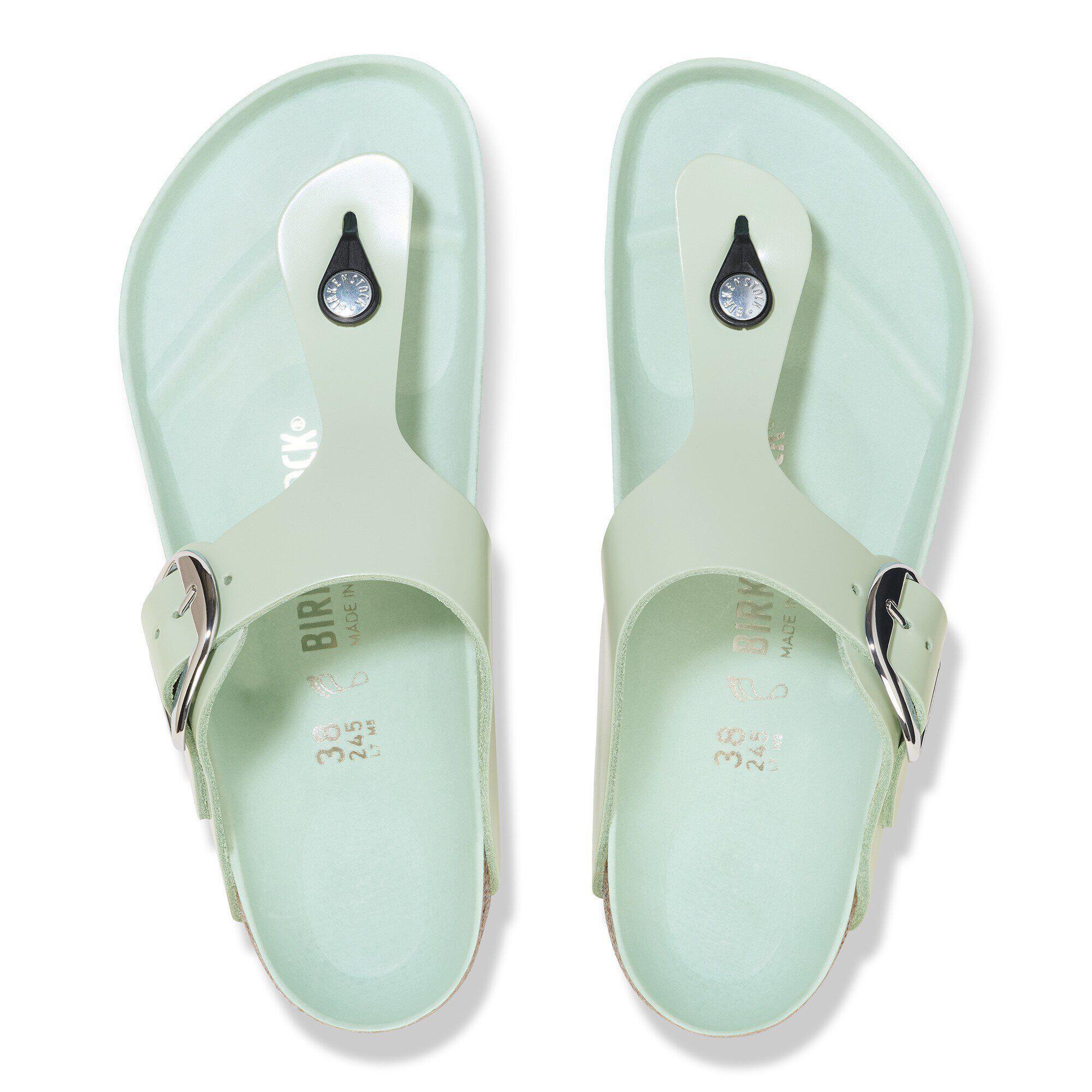 Gizeh Big Buckle Natural Leather Patent Product Image