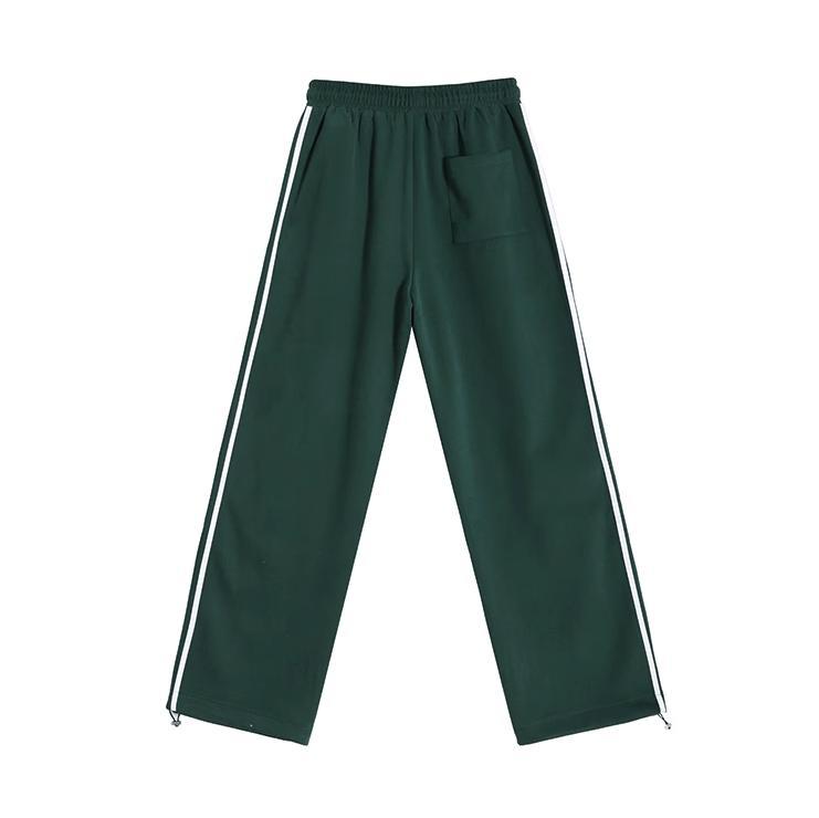 RT No. 11509 GREEN STRIPED CASUAL PANTS Product Image