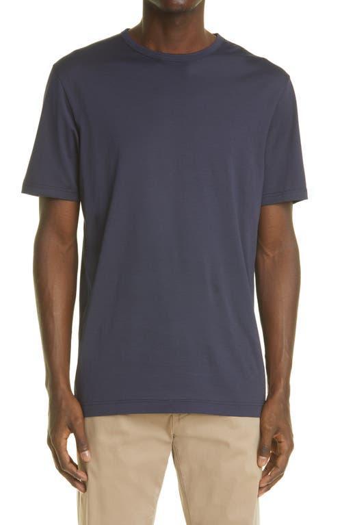 Mens Classic Crewneck Cotton Tee Product Image