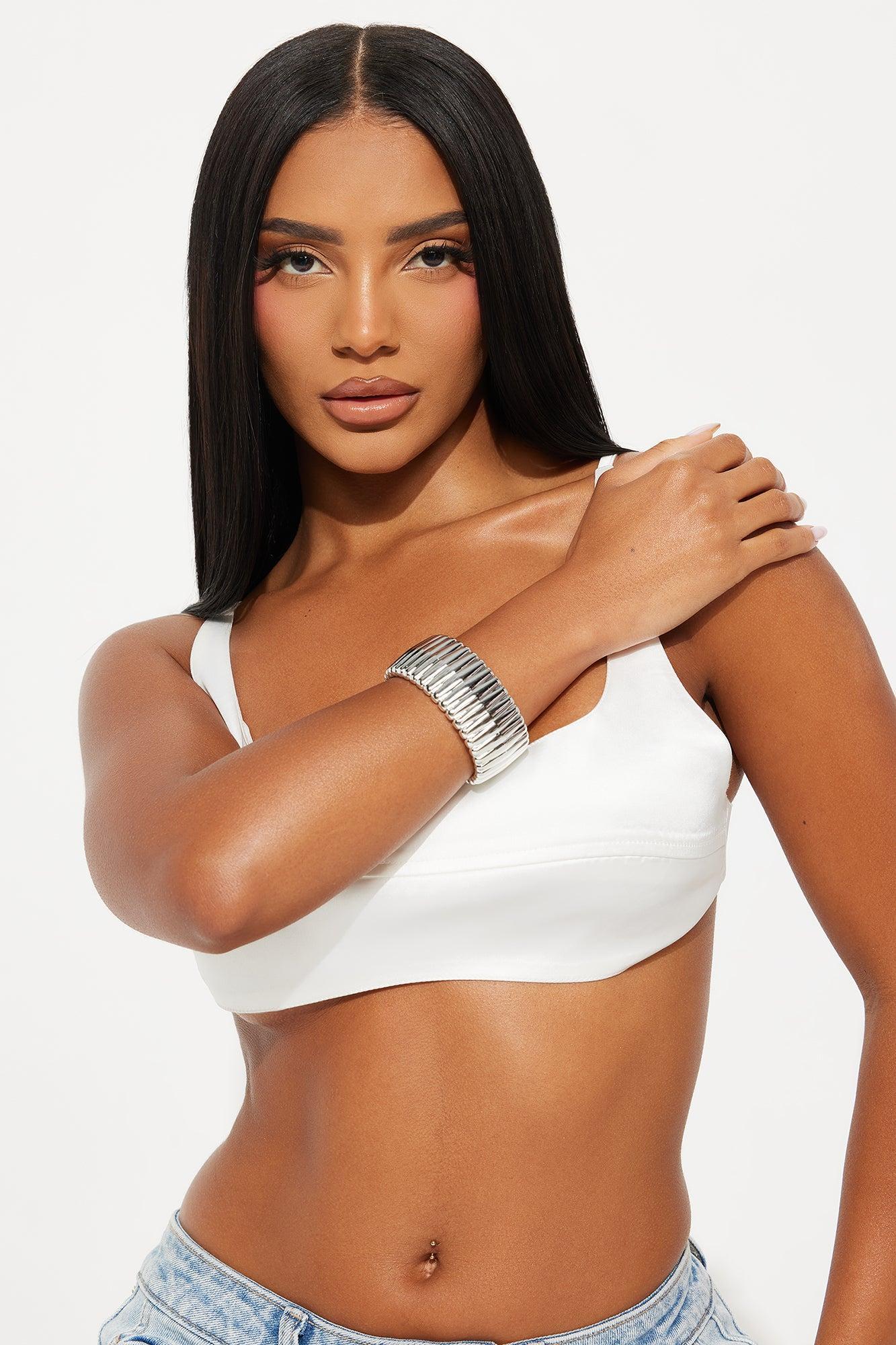 Life Is A Vacation Cuff Bracelets - Silver Female Product Image