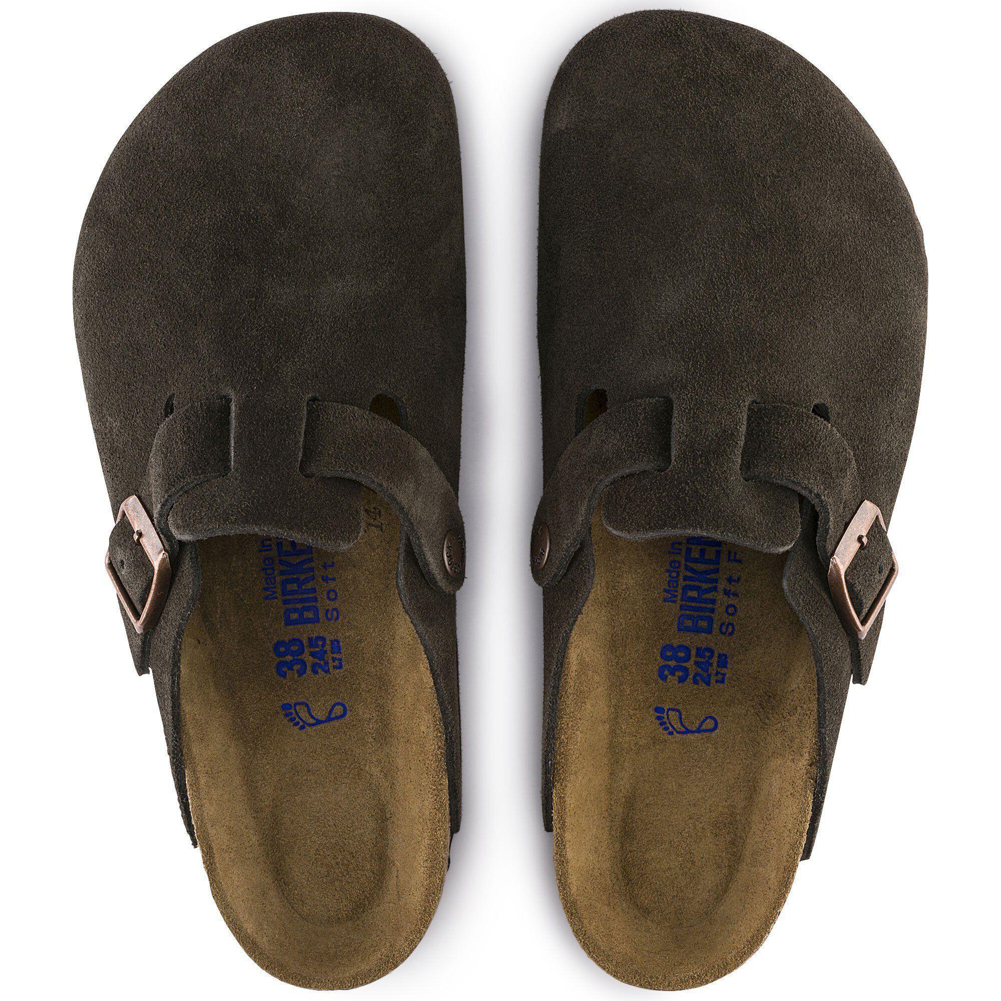 Boston Soft Footbed Suede Leather Midnight Blue Product Image