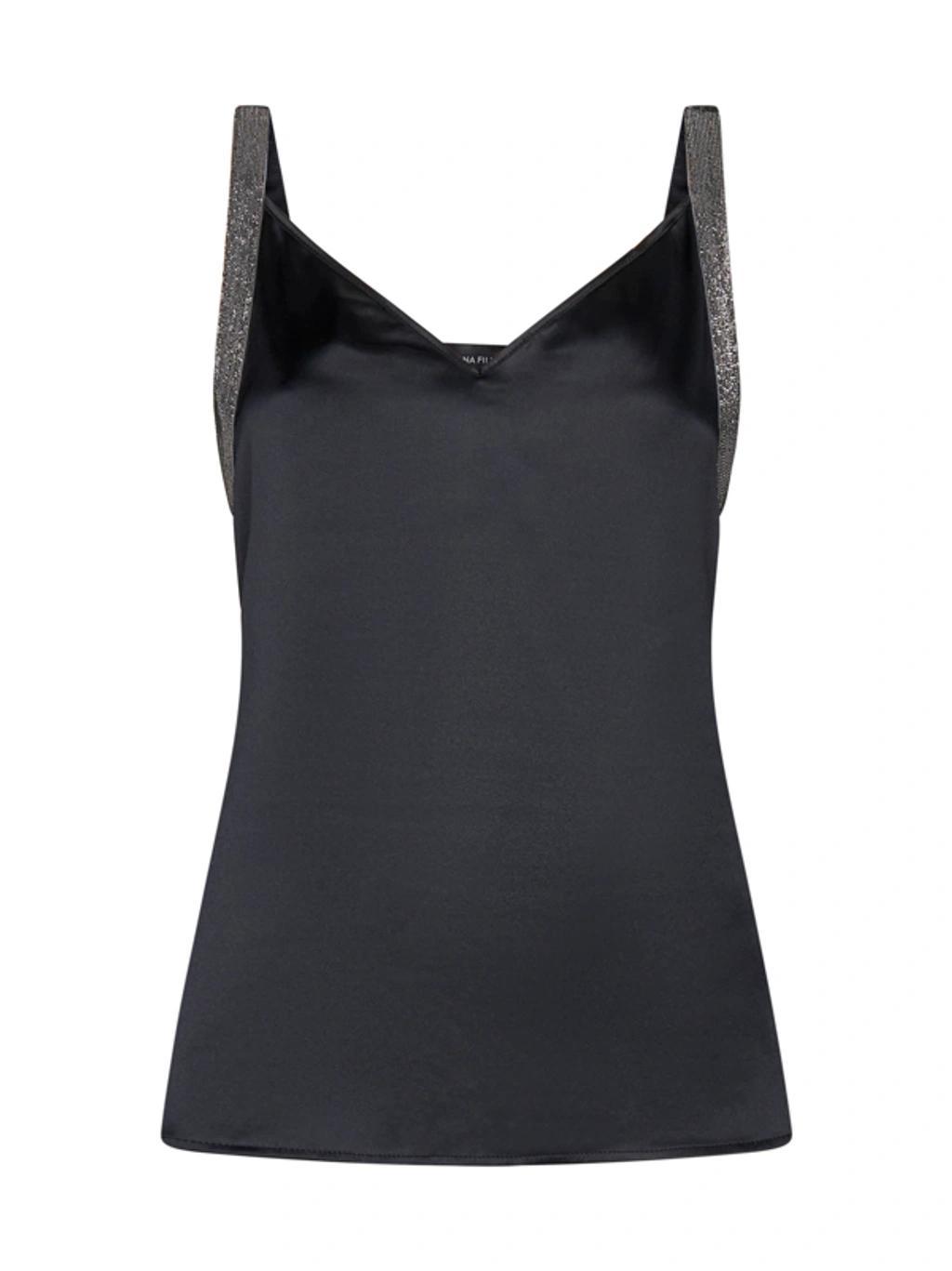 FABIANA FILIPPI Top In Black Product Image