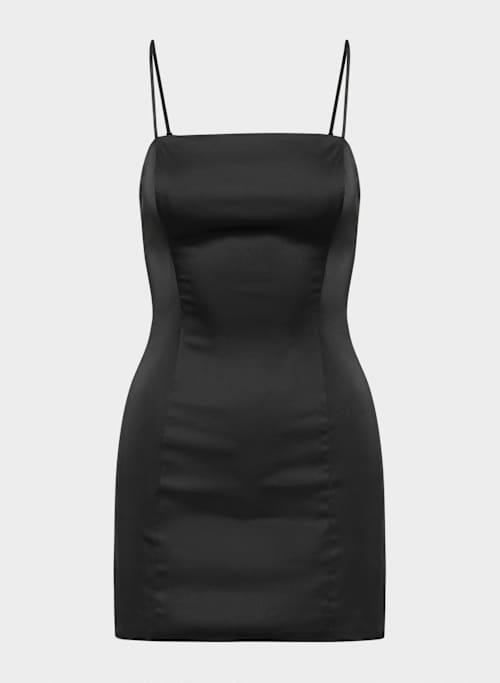 shimmer satin dress Product Image