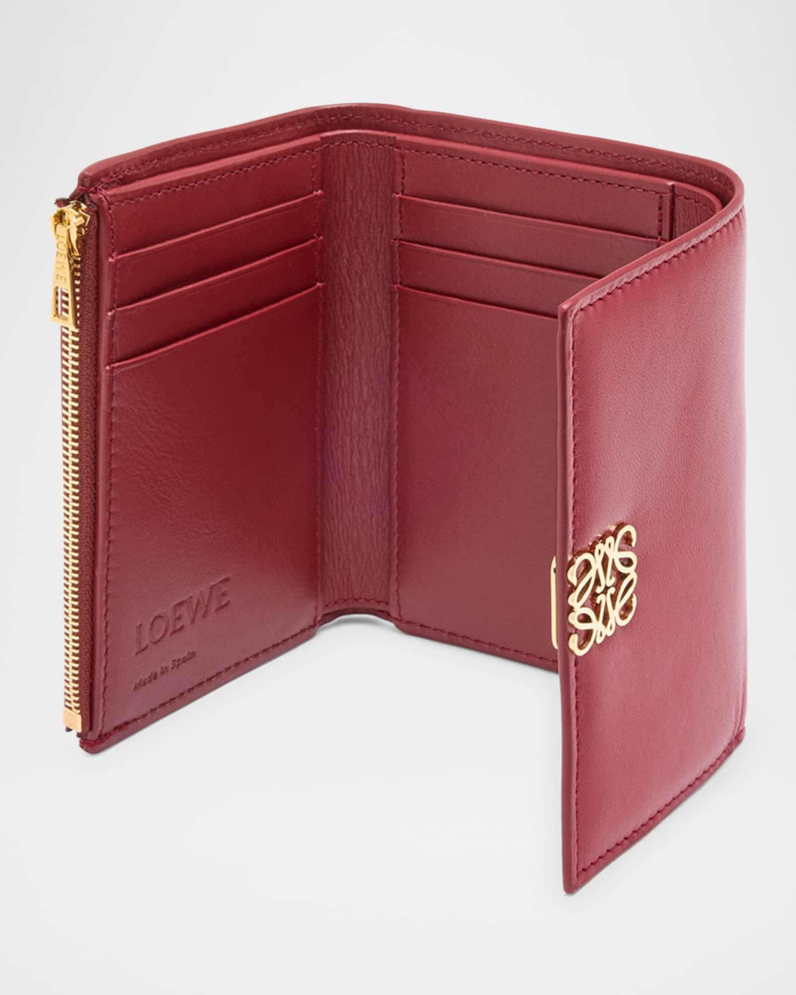 Small Anagram Wallet in Napa Leather Product Image