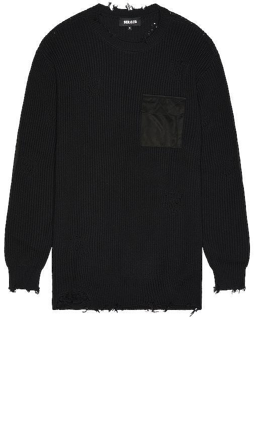 Mens Devin Distressed Sweater Product Image