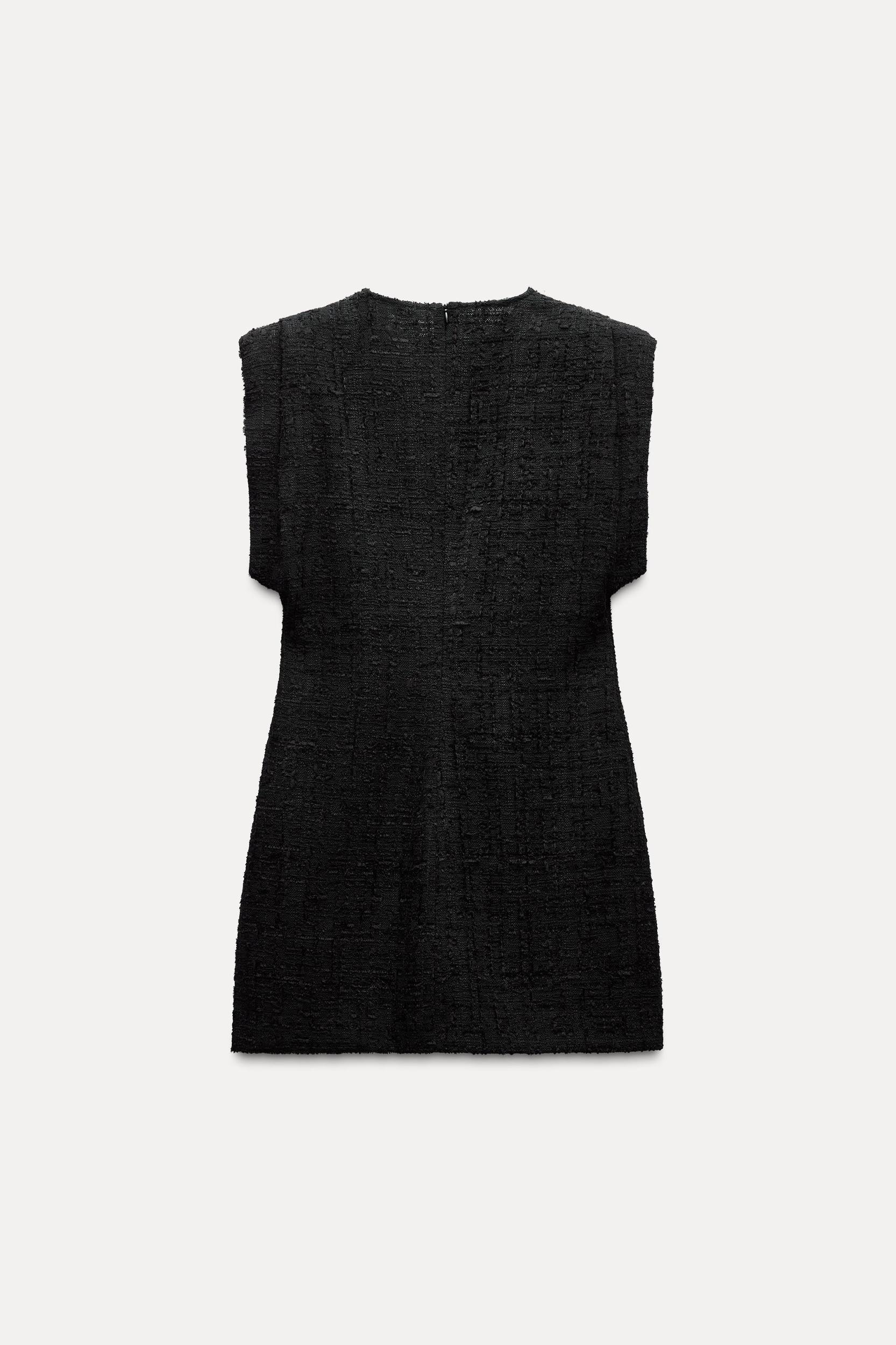 SHORT STRUCTURED DRESS ZW COLLECTION Product Image