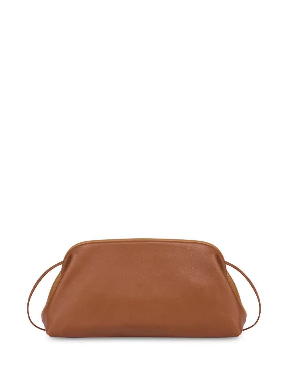 leather clutch bag Product Image