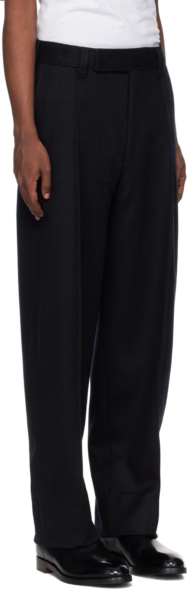 ZEGNA Black Trofeo Cashmere Pants Product Image