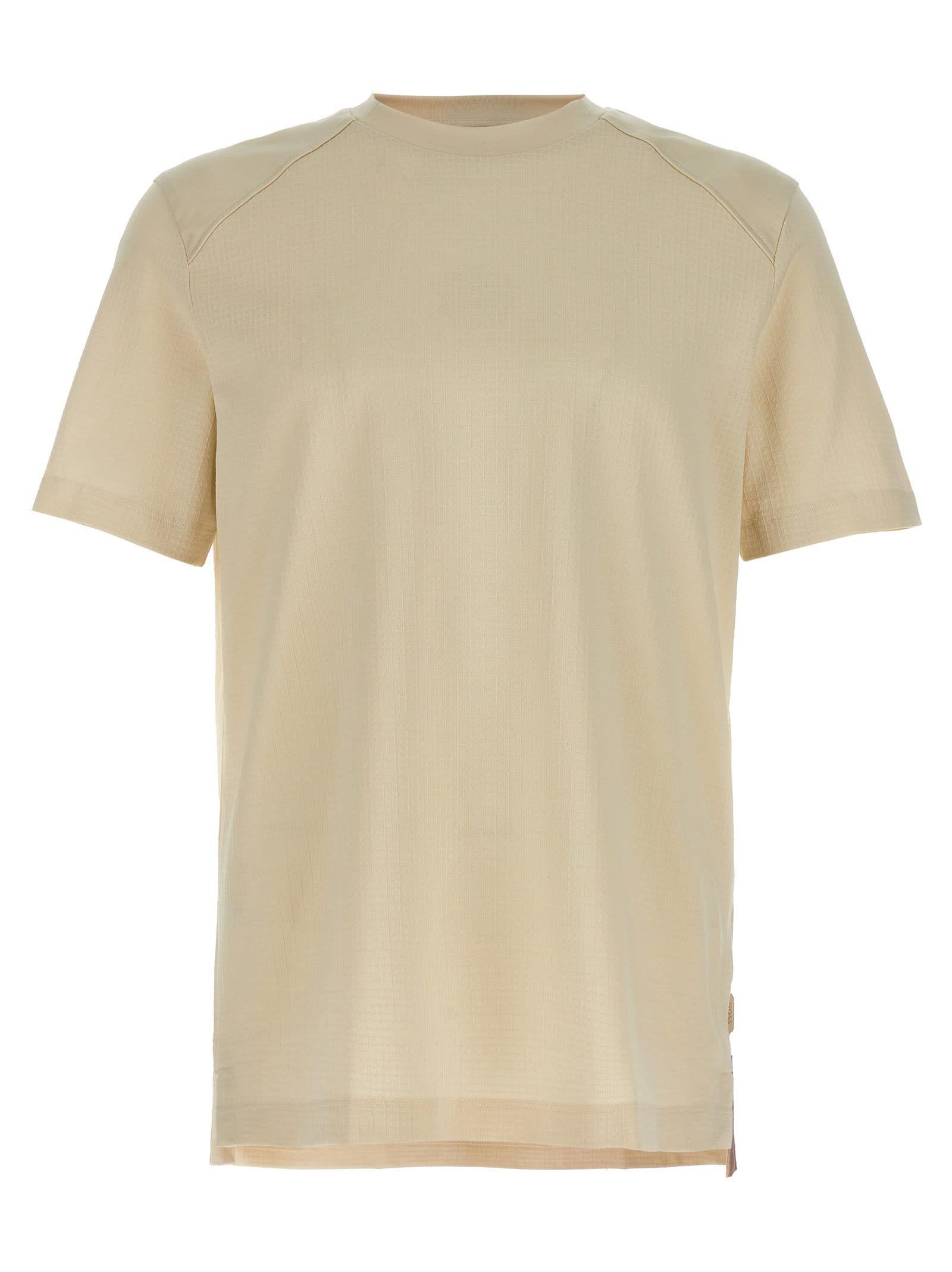 HUGO BOSS Thompson 207 T-shirt In Beige Product Image