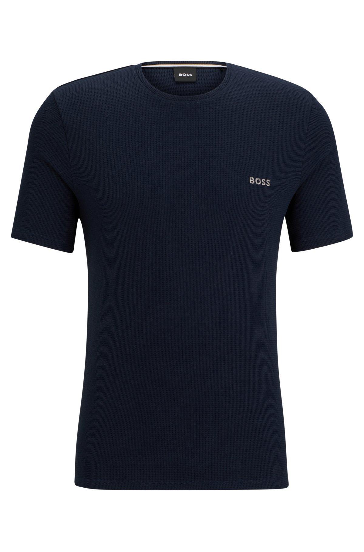 Pajama T-shirt with embroidered logo Product Image