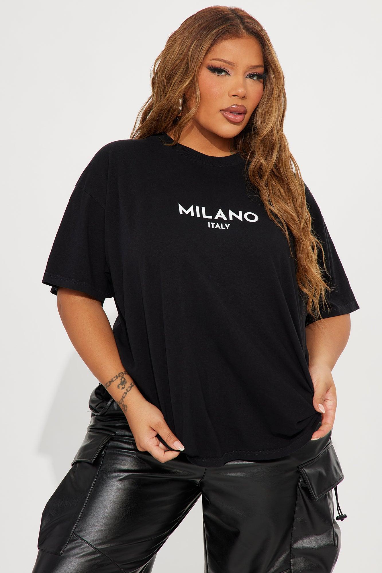 Milano Italy Washed Tee - Black Product Image