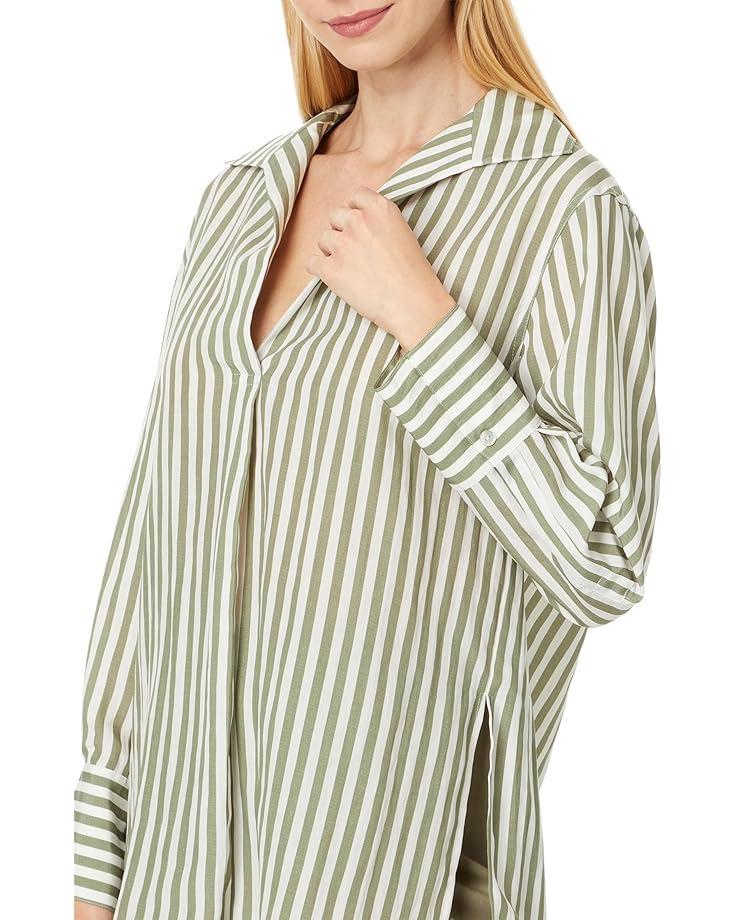 Racked Ribbed Stripe Pullover Product Image