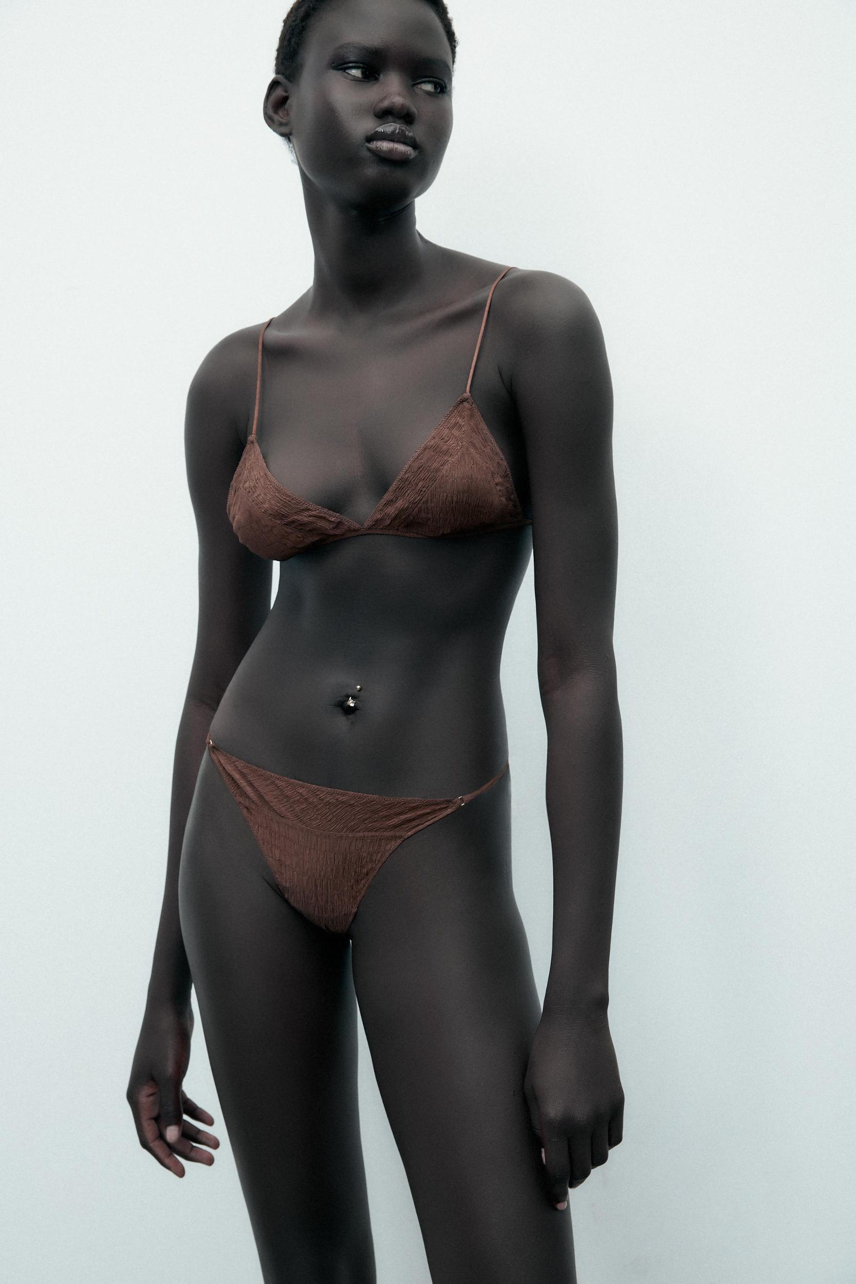 STRUCTURED SILK THONG LIMITED EDITION Product Image