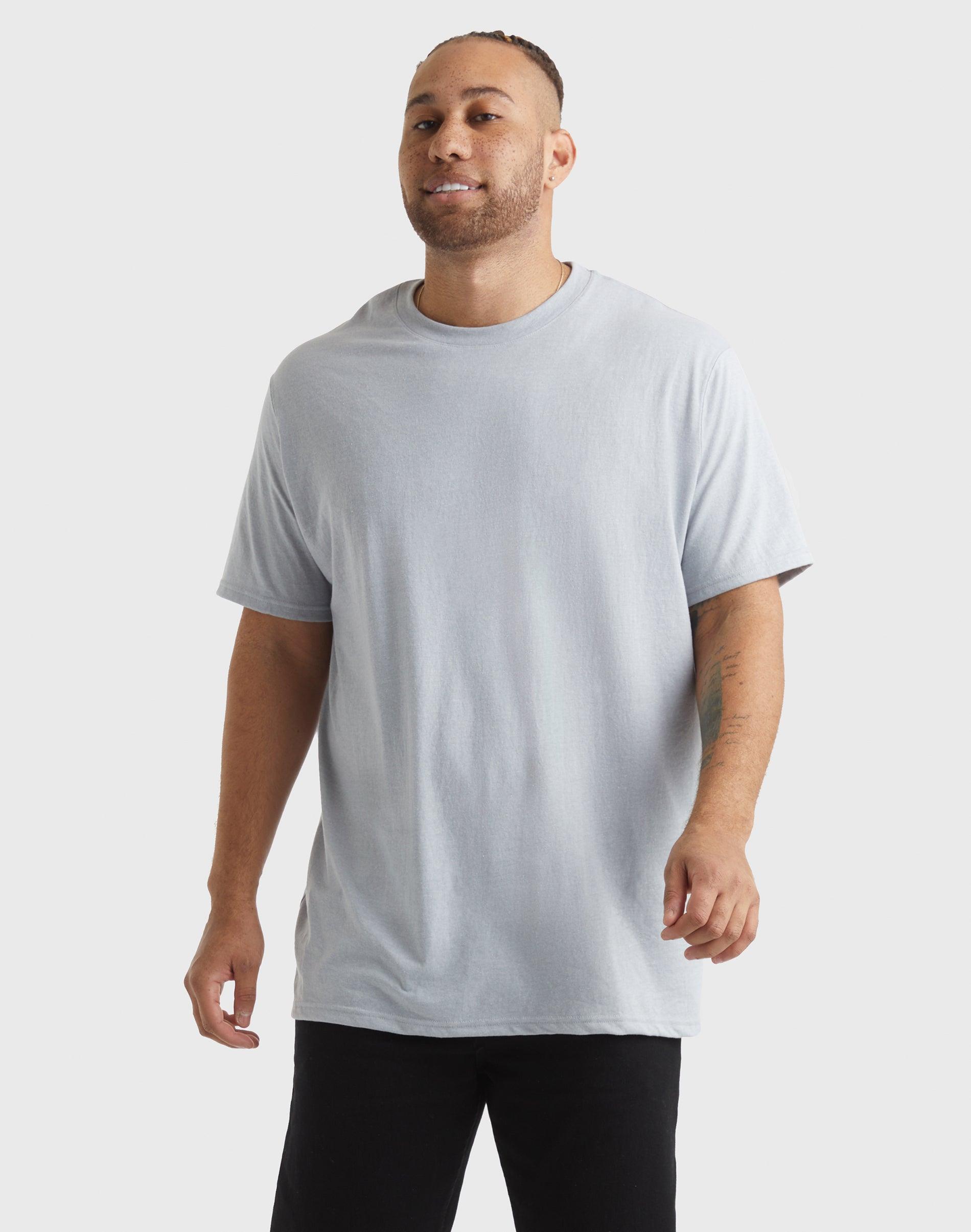 Men's Hanes Originals Tri-blend Tee, Size: XL, Eco White Product Image