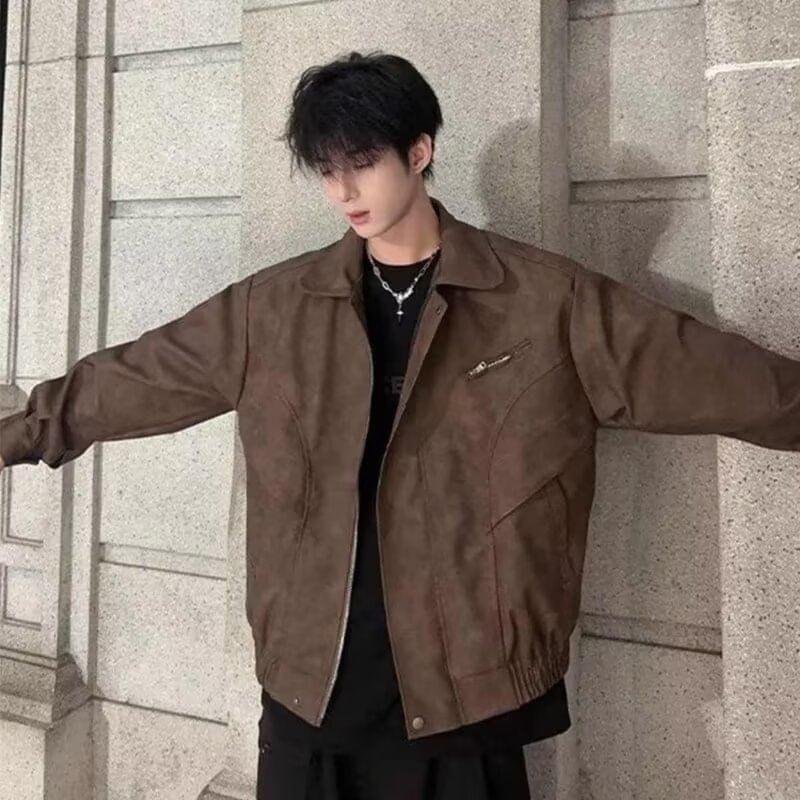 Collar Zip Jacket Product Image