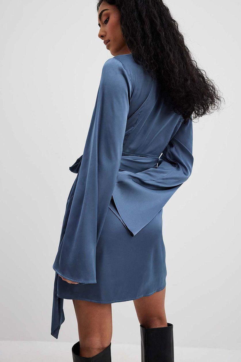 Tie Waist Flowy Mini Dress Product Image