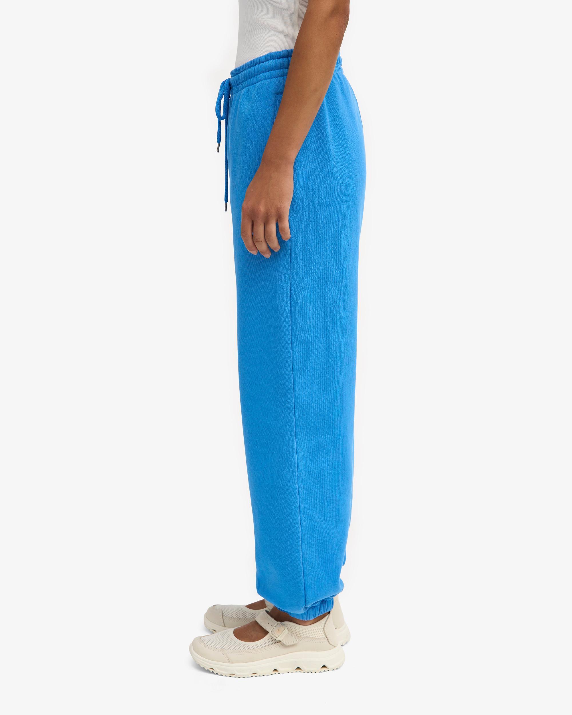 Organic Relaxed Sweatpants - Pacific Blue Product Image