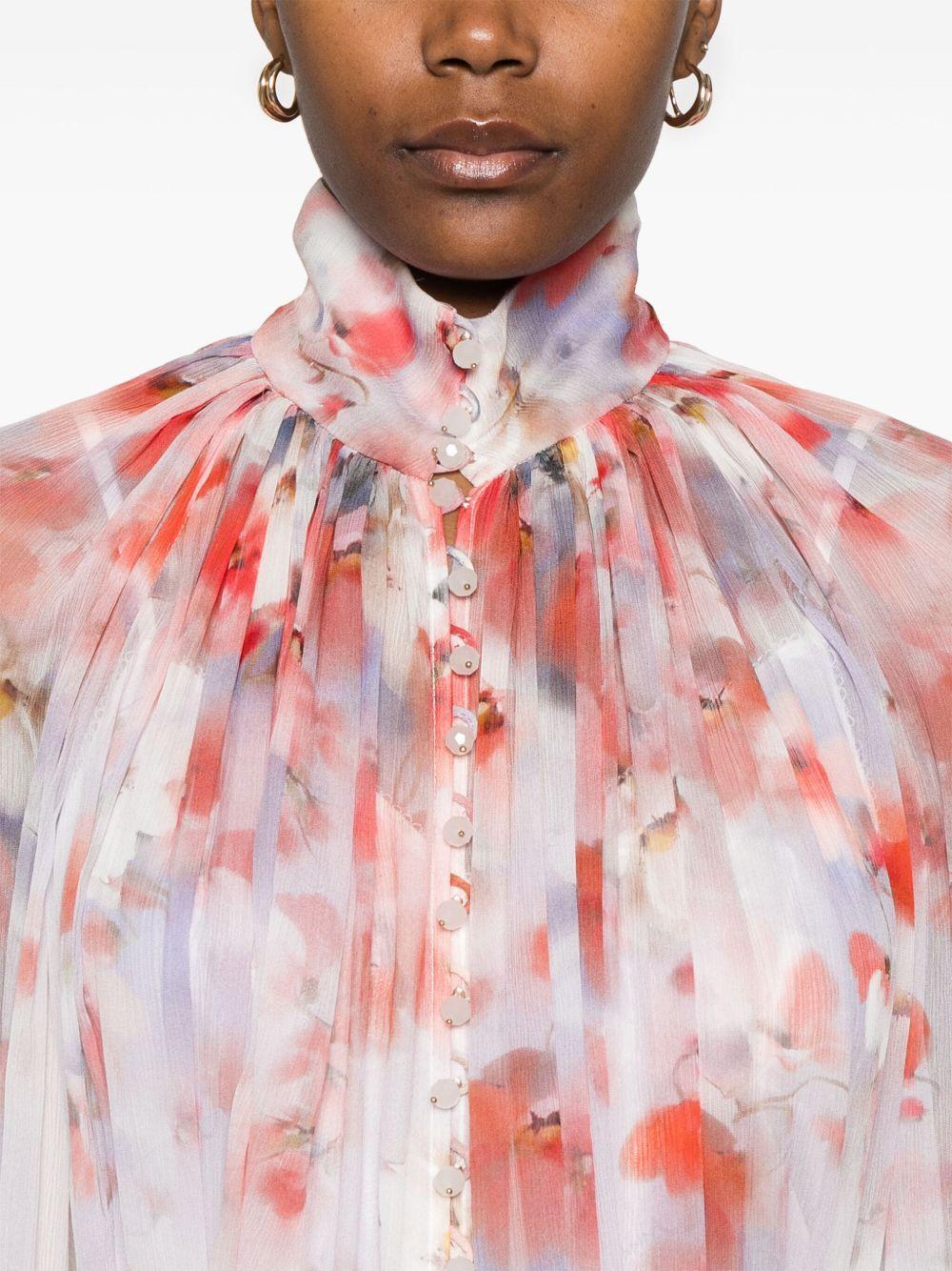 Crush smock blouse Product Image
