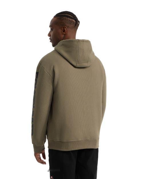 Ecko Unltd. Men's One Hit faux shearling Hoodie in Olive at Nordstrom, Size X-Large Product Image