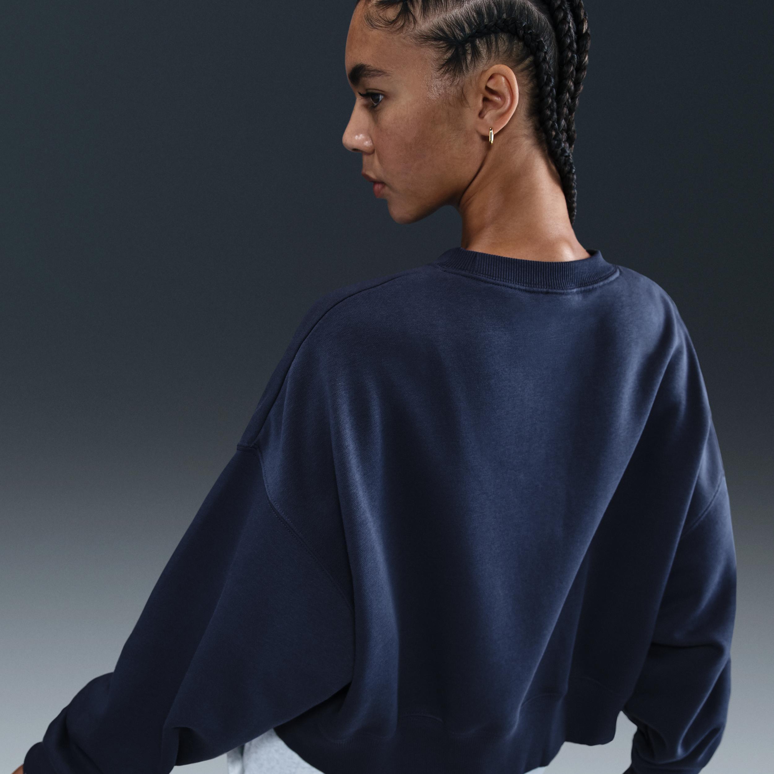 Women's Nike Sportswear Phoenix Fleece Over-Oversized Crew-Neck Sweatshirt Product Image