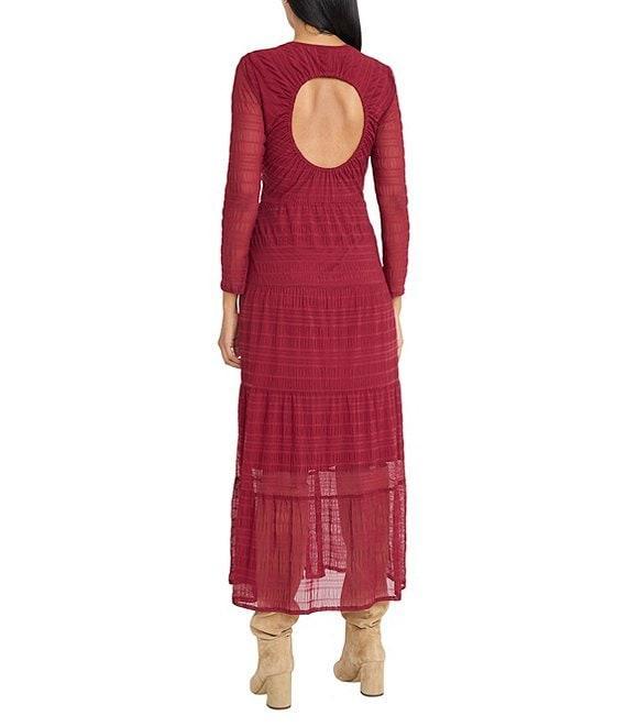 The Good Journey Long Sleeve Keyhole Back Maxi Dress Product Image