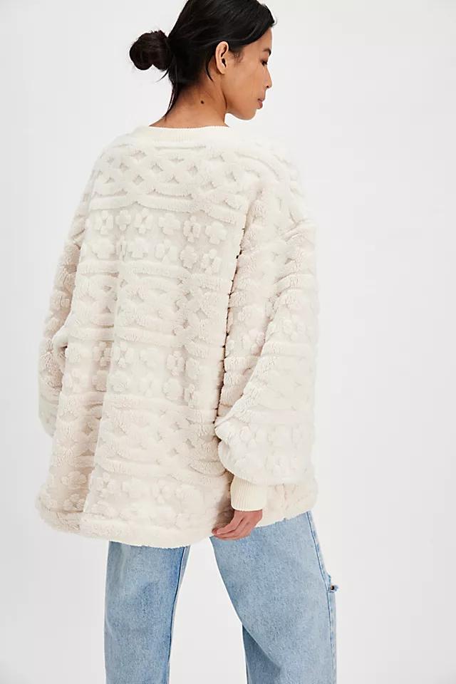 Cable Knit Sweatshirt Product Image