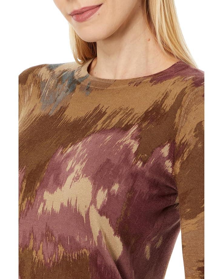 Women's Lauren Ralph Lauren Floral Cotton-Blend Sweater Product Image