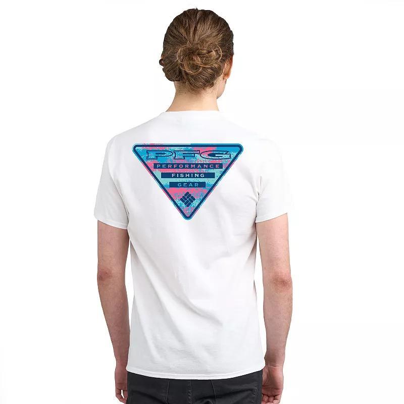 Mens Columbia PFG Performance Fishing Gear Short Sleeve Graphic Tee Product Image