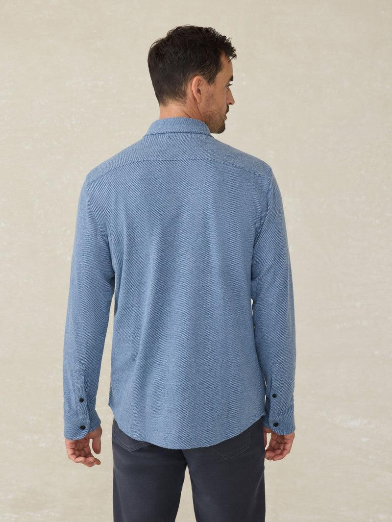 Legend™ Sweater Shirt (Single Pocket) - Glacier Blue Twill Product Image
