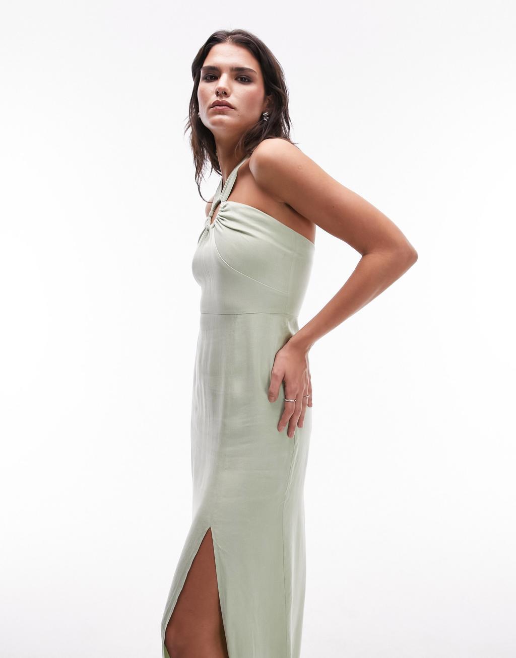 Topshop ring detail maxi dress Product Image
