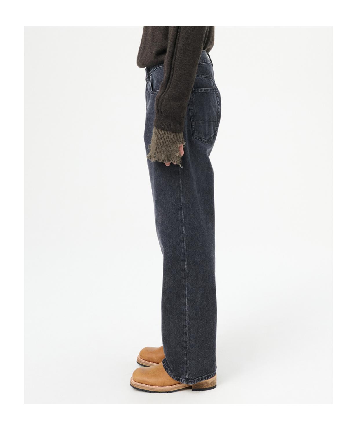 OUR LEGACY Third Cut Straight-leg Jeans In Black Product Image