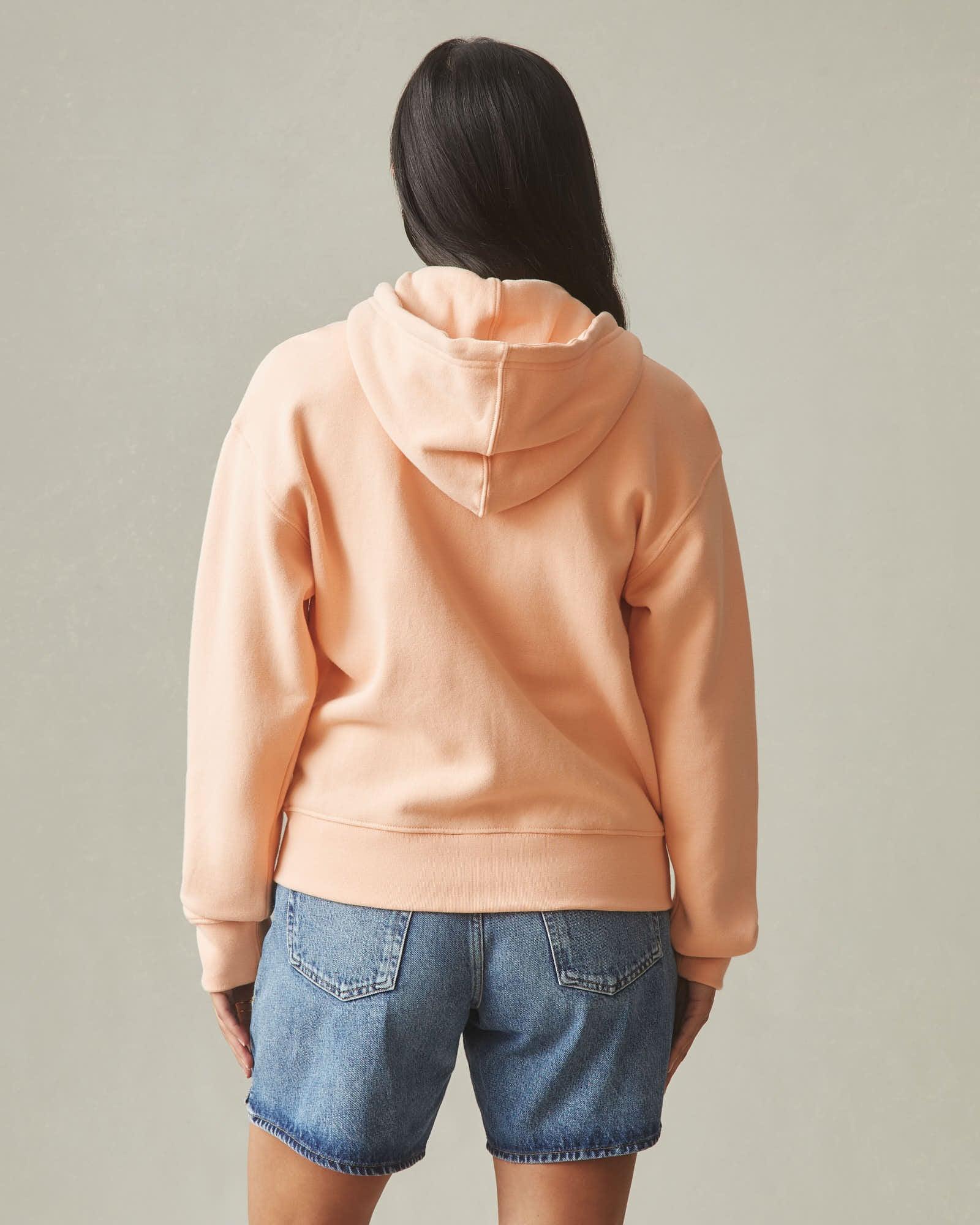 Women's Midweight Full Zip - Peach Fuzz Product Image