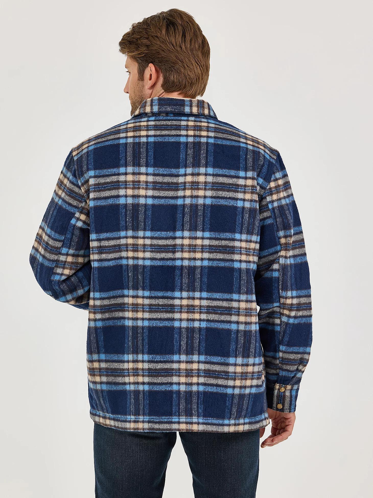 Men's Wrangler Quilt Lined Flannel Shirt Jacket | Men's JACKETS & OUTERWEAR | Wrangler® Product Image