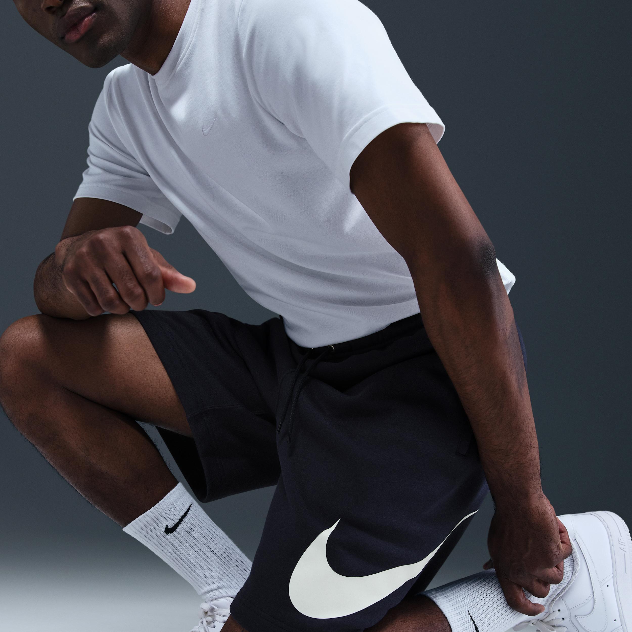Men's Nike MNK Club Basketball Shorts, Size: Large, Obsidian Product Image