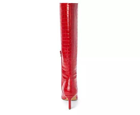 Coconuts by Matisse Robbie Women's Knee-High Boots, Size: 9, Red Croc Product Image