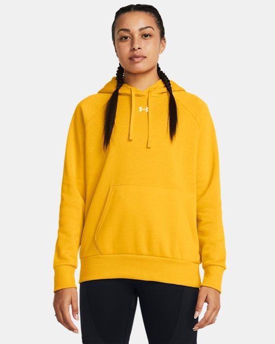 Women's Under Armour Rival Fleece Hoodie, Size: Medium, Green Green Product Image