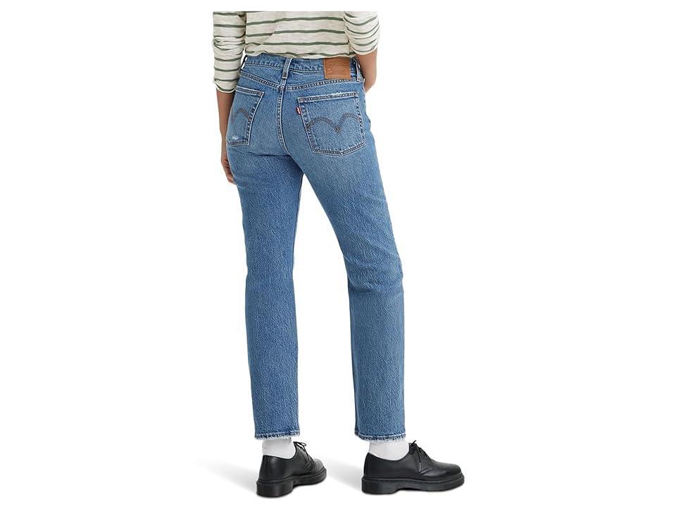 Levi's(r) Premium Premium Wedgie Straight (Neither Here Nor There) Women's Jeans Product Image