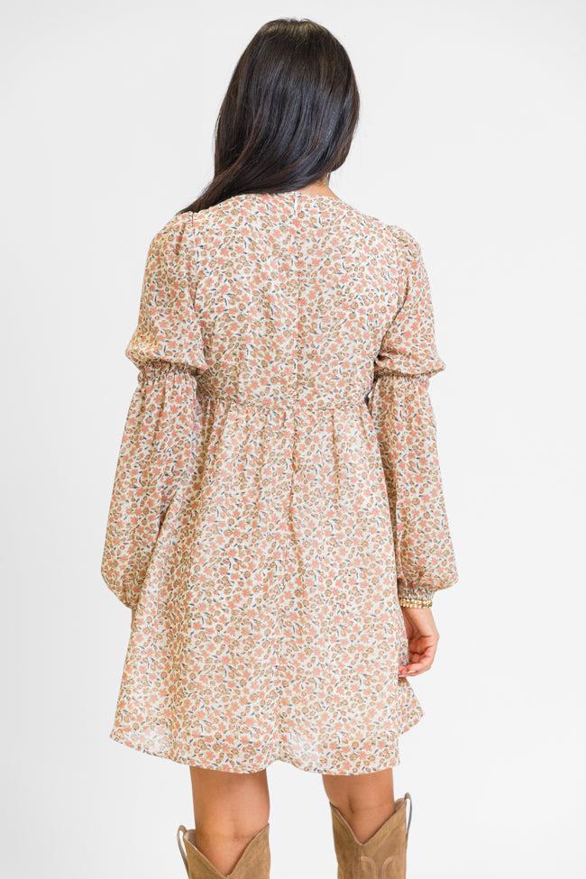 Doubt Me Now Ditsy Floral Babydoll Dress FINAL SALE Product Image